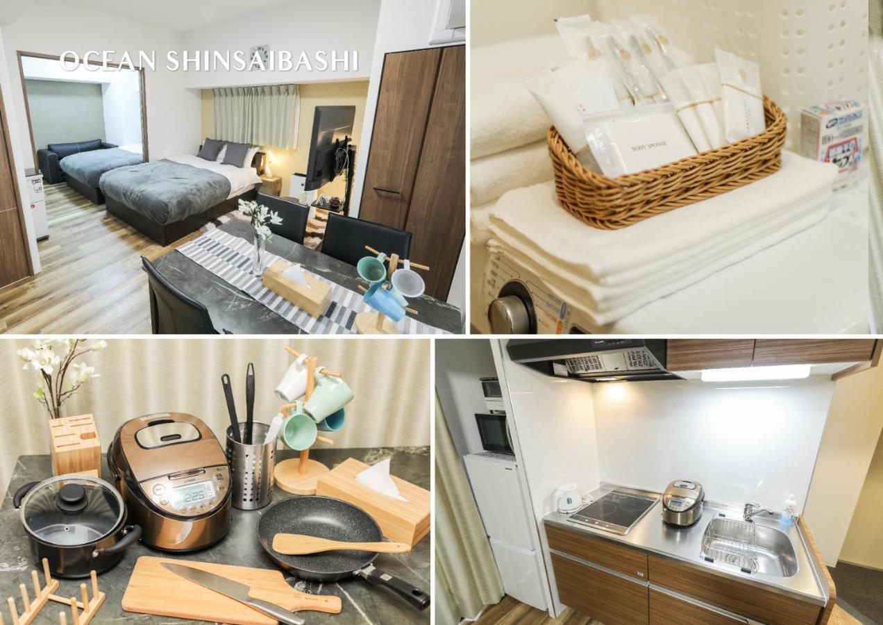 Apartamento Ocean Shinsaibashi Osaka Exterior foto